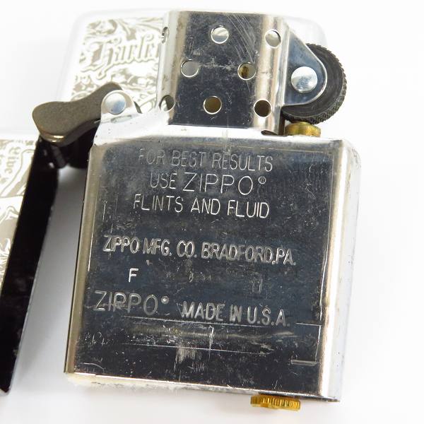 実際に弊社で買取させて頂いたZIPPO/ジッポー HARLEY-DAVIDSON/ハーレーダビッドソン スカル 2011年製の画像 5枚目