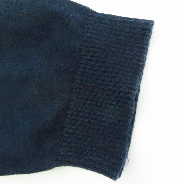実際に弊社で買取させて頂いたHUGO BOSS/ヒューゴボス コットンカーディガン ネイビー/Sの画像 5枚目