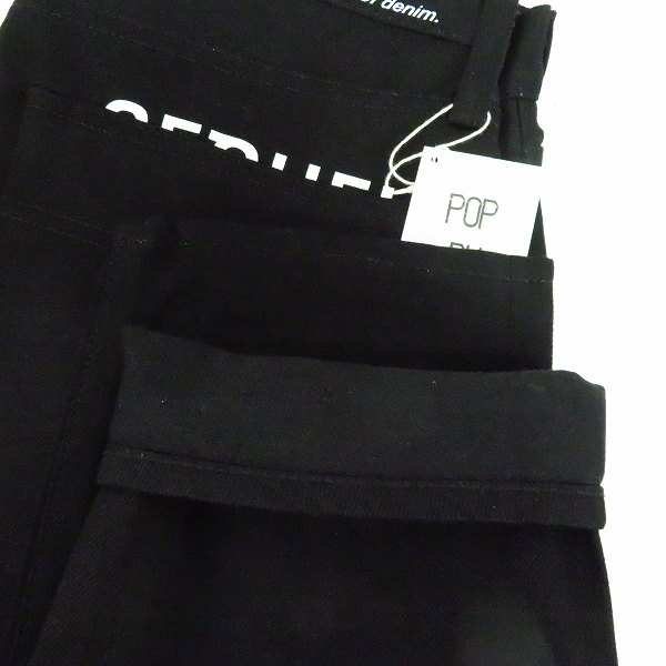 実際に弊社で買取させて頂いた【未使用】Fragment Design × SEQUEL/フラグメント × シークエル BLACK DENIM PANTS/デニムパンツ PPS-59010-C 01/Sの画像 9枚目