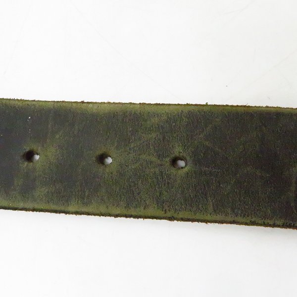 実際に弊社で買取させて頂いたハーレーダビッドソン/ブランド不明 スタッズ レザーベルト 他 3点セットの画像 3枚目