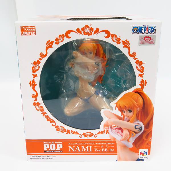 実際に弊社で買取させて頂いた【未開封】MEGAHOUSE/メガハウス P.O.P LIMITED EDITION/限定 ONE PIECE/ワンピース Nami/ナミ Ver.BB 02
