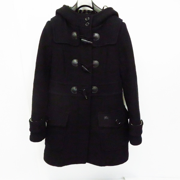 実際に弊社で買取させて頂いたBURBERRY BLUE LABEL/バーバリーブルーレーベル 裏地チェック ダッフルコート/40