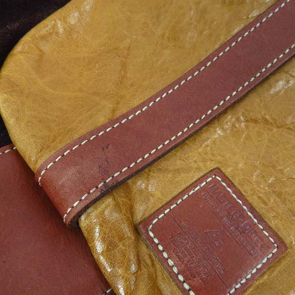 実際に弊社で買取させて頂いたMASTER-PIECE/マスターピース レザー×スウェードバックパックの画像 6枚目