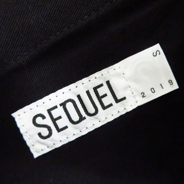 実際に弊社で買取させて頂いた【未使用】Fragment Design × SEQUEL/フラグメント × シークエル BLACK DENIM PANTS/デニムパンツ PPS-59010-C 01/Sの画像 2枚目