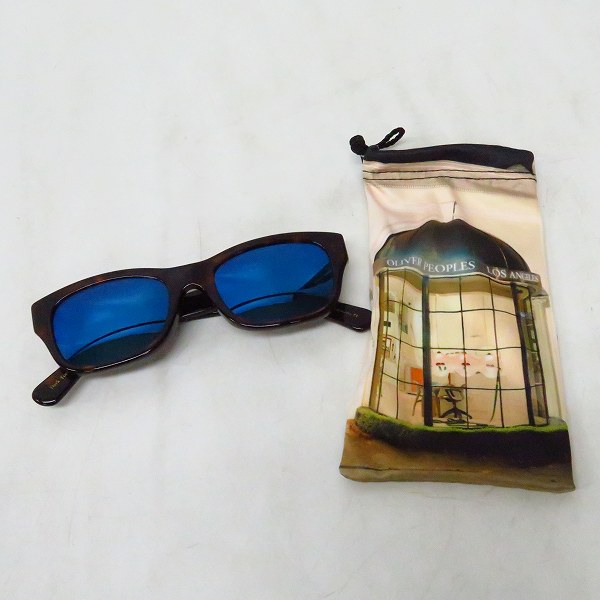 実際に弊社で買取させて頂いたOLIVER GOLDSMITH/オリバーゴールドスミス CONSUL-s サングラスの画像 8枚目