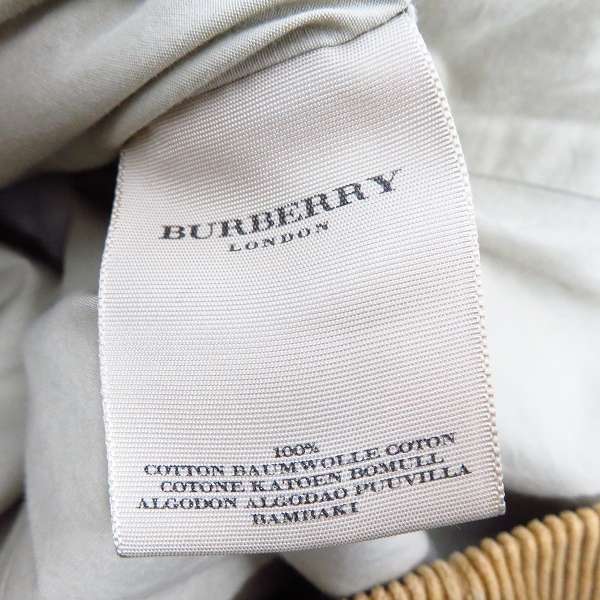 実際に弊社で買取させて頂いたBURBERRY LONDON/バーバリーロンドン コーデュロイ 3Bジャケット/Lの画像 3枚目