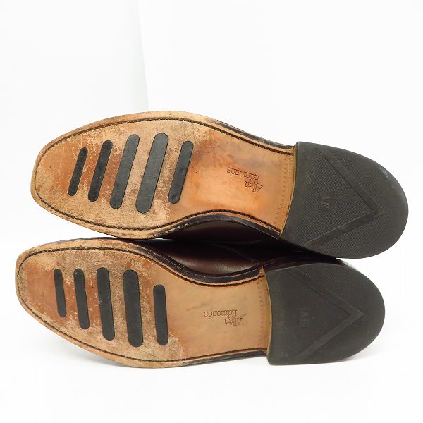 実際に弊社で買取させて頂いたAllen Edmonds/アレンエドモンズ レースアップ レザーシューズ 8.5Dの画像 2枚目