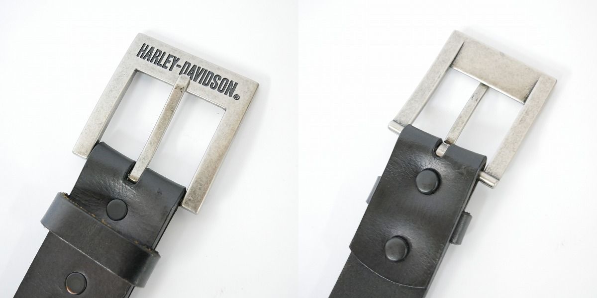 実際に弊社で買取させて頂いたHARLEY-DAVIDSON/ハーレーダビッドソン レザー ベルト サイズ34 99597-09VMの画像 1枚目