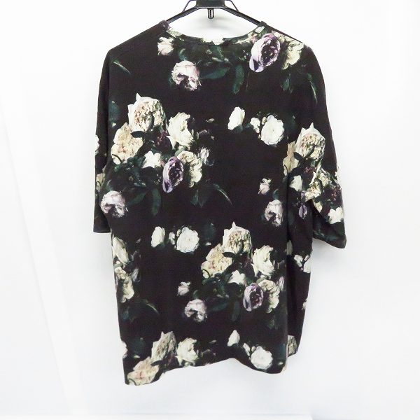 実際に弊社で買取させて頂いたLAD MUSICIAN/ラッドミュージシャン SUPER BIG T-SHIRT/フラワープリント スーパービッグTシャツ ホワイト系/2117-719の画像 1枚目