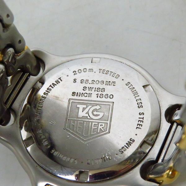 実際に弊社で買取させて頂いた【動作未確認】TAG HEUER/タグホイヤー セルシリーズ クォーツ 腕時計 S95.206M/E の画像 3枚目