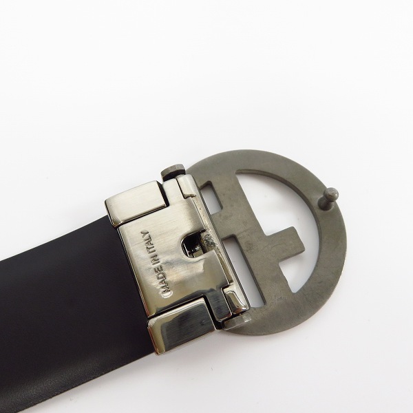 実際に弊社で買取させて頂いたGIORGIO ARMANI/ジョルジオアルマーニ ロゴレザーベルトの画像 2枚目