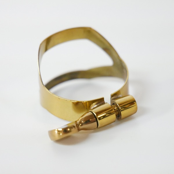 実際に弊社で買取させて頂いたSELMER/セルマー アルトサックス用 リガチャー ゴールドの画像 2枚目