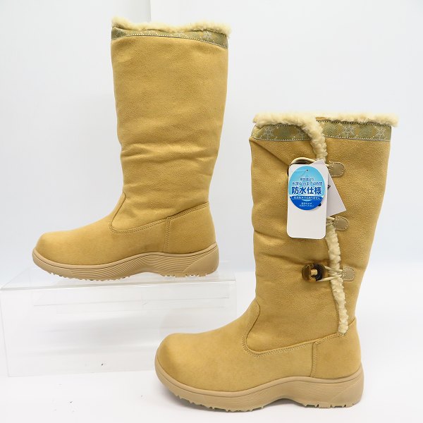 実際に弊社で買取させて頂いたFILA/フィラ ブーツ 裏ボア レディース ベージュ/Sの画像 3枚目