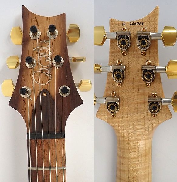 実際に弊社で買取させて頂いた★【美品】PRS/Paul Reed Smith/ポールリードスミス Wood Library Custom 22 2016年製 ハードケース付の画像 3枚目