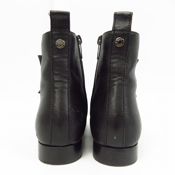 実際に弊社で買取させて頂いたJIMMY CHOO/ジミーチュウ レディース レザー ベルト ショートブーツ/シューズ 36の画像 1枚目