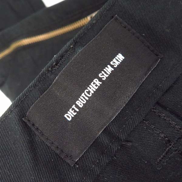 実際に弊社で買取させて頂いたDIET BUTCHER SLIM SKIN/ダイエットブッチャースリムスキン 16SS サイドジップパンツ 1の画像 3枚目
