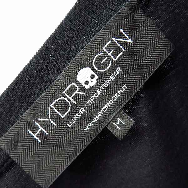 実際に弊社で買取させて頂いた【JP付き】HYDROGEN/ハイドロゲン スカルスタッズ 長袖 Tシャツ/Mの画像 2枚目