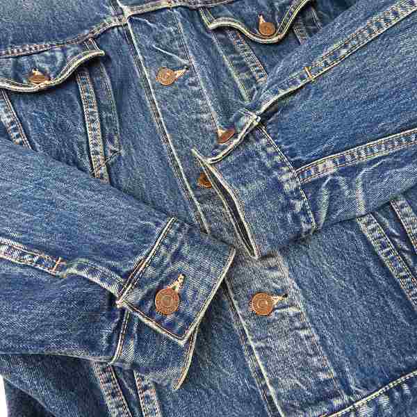 実際に弊社で買取させて頂いたSUGAR CANE/シュガーケーン LOT901 デニムジャケット/Gジャン SC11901H/42の画像 7枚目