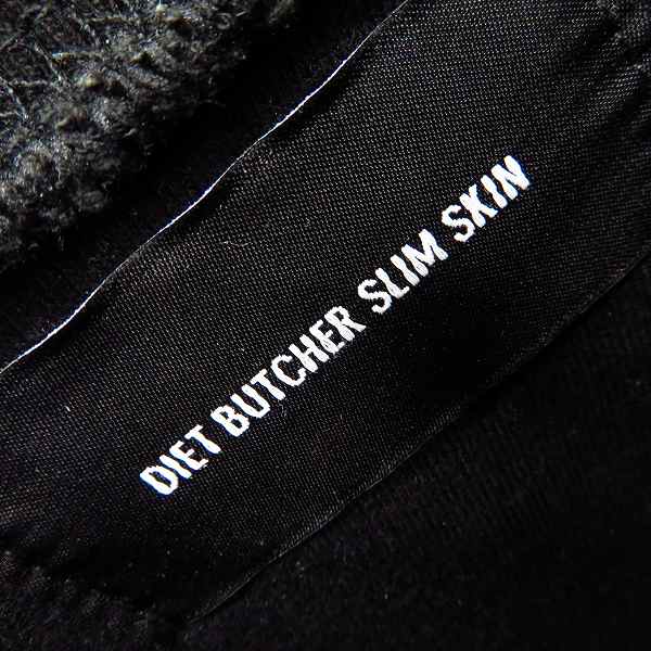 実際に弊社で買取させて頂いたDIET BUTCHER SLIM SKIN/ダイエットブッチャースリムスキン 16AW chocolate jesus 鷹刺繍 プルオーバースウェット 1の画像 2枚目