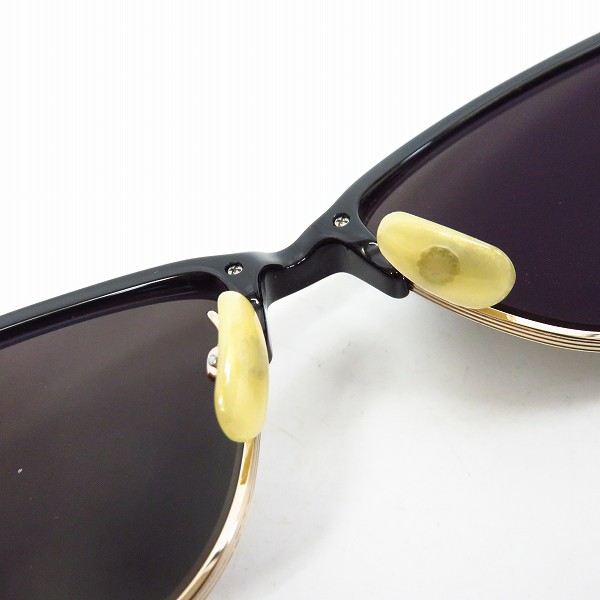 実際に弊社で買取させて頂いた999.9/フォーナインズ feelsun 度なし サングラス/メガネフレーム F-03Mの画像 3枚目