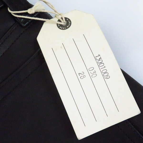 実際に弊社で買取させて頂いたTHE REAL McCOY'S/リアルマッコイズ×Harley-Davidson/ハーレーダビッドソン コラボ レザーパンツ/28の画像 6枚目