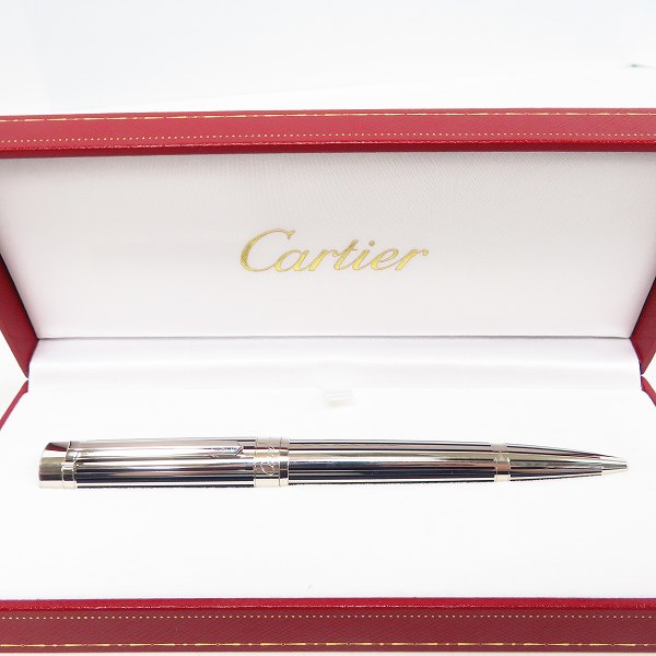 実際に弊社で買取させて頂いたCartier/カルティエ PASHA/パシャ ストライプ柄 ボールペン 100169