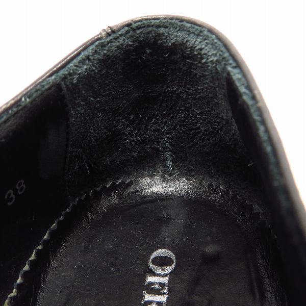 実際に弊社で買取させて頂いたOFFICINE CREATIVE/オフィチーネクリエイティブ ストレートチップ レザーシューズ/38の画像 6枚目