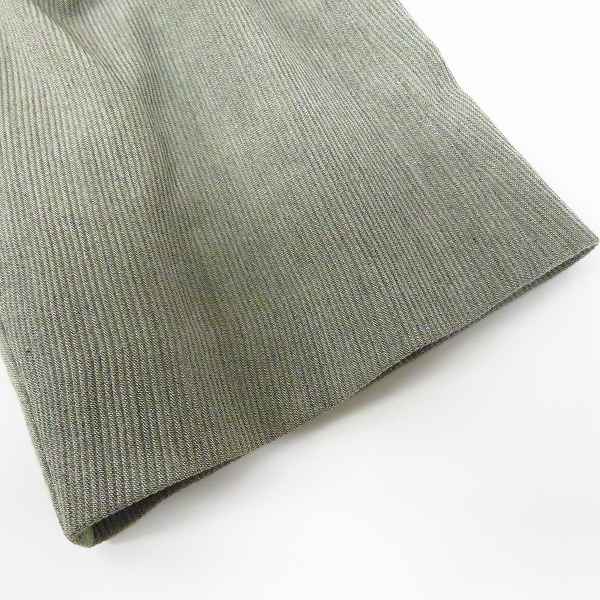 実際に弊社で買取させて頂いたGIORGIO ARMANI/ジョルジオアルマーニ 1Bテーラードジャケット/スラックスパンツ セットアップ グレー/52の画像 4枚目