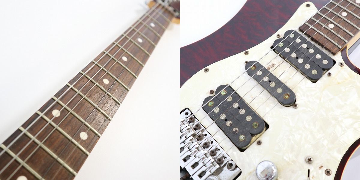 実際に弊社で買取させて頂いた★SCHECTER/シェクター 型番不明 H-S-H エレキギターの画像 4枚目