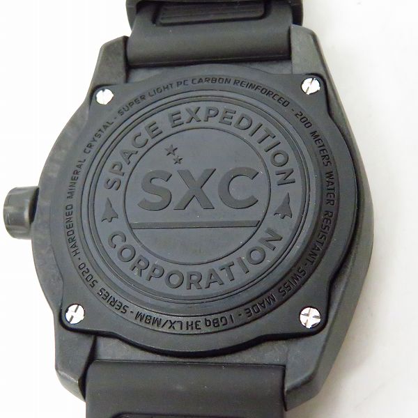 実際に弊社で買取させて頂いたLuminox/ルミノックス SXC PC CARBON GMT 5020 SERIES ウルトラライトカーボン スペースシリーズ/5023の画像 3枚目
