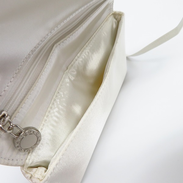 実際に弊社で買取させて頂いたBVLGARI/ブルガリ PARFUMS マルチポーチ ホワイトの画像 4枚目