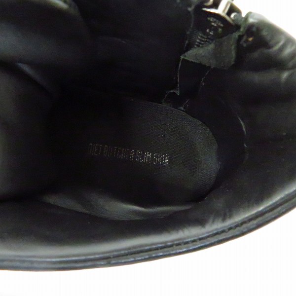 実際に弊社で買取させて頂いたDIET BUTCHER SLIM SKIN/ダイエットブッチャースリムスキン サイドジップ スニーカー/US9の画像 4枚目