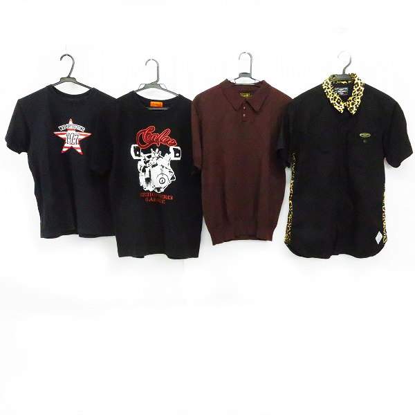 実際に弊社で買取させて頂いたCALEE/THE CRIMIE/キャリー/クライミー 半袖 Tシャツ/カットソー/シャツ 4点セット