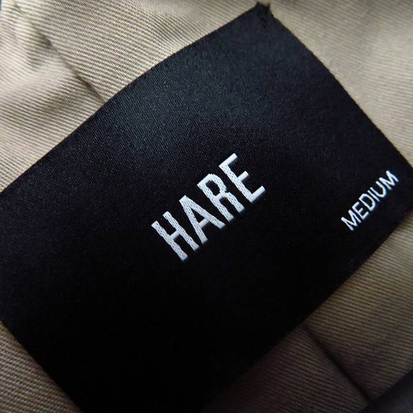 実際に弊社で買取させて頂いたHARE/ハレ ステンカラーコート HA030112AD/Mの画像 2枚目