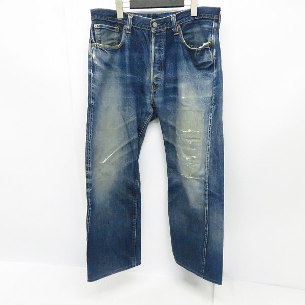 実際に弊社で買取させて頂いたSUGAR CANE/シュガーケーン 1947 ボタンフライ デニムパンツ/36