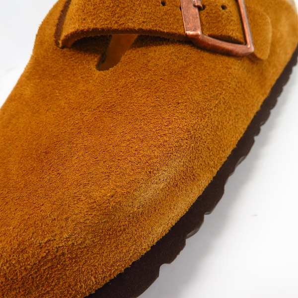 実際に弊社で買取させて頂いたBIRKENSTOCK/ビルケンシュトック BOSTON/ボストン スエードレザー サンダル 1009542/27.0の画像 6枚目