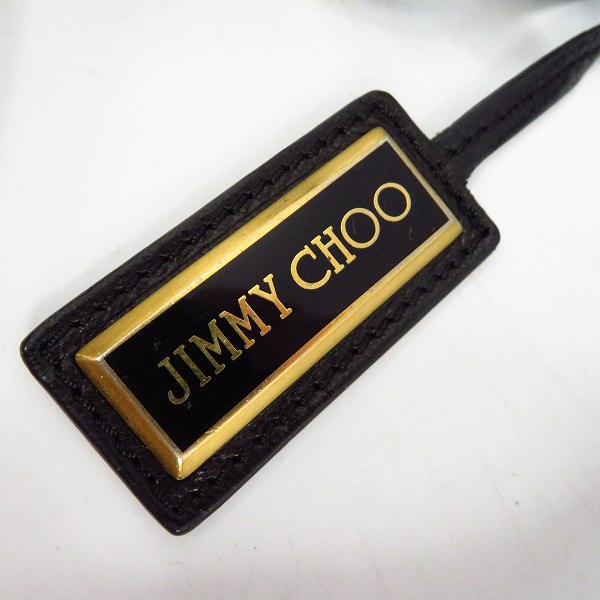 実際に弊社で買取させて頂いたJIMMY CHOO/ジミーチュウ スカーレット レオパード/スタッズ トートバッグの画像 7枚目