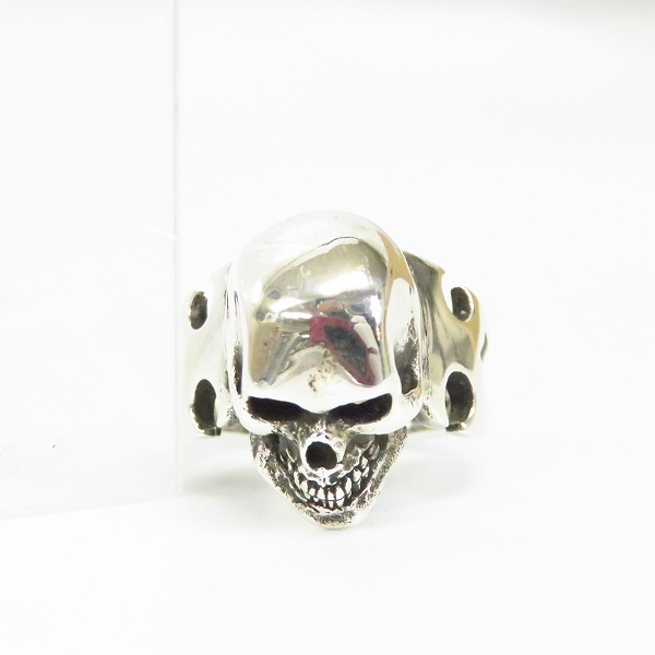 実際に弊社で買取させて頂いたCRAZY PIG/クレイジーピッグ カッタウェイ スカルリング 17号の画像 1枚目