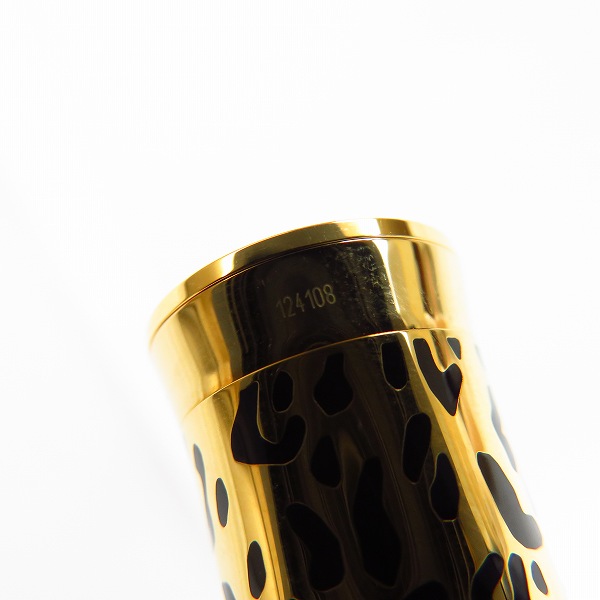 実際に弊社で買取させて頂いたCartier/カルティエ パンテール パンサー ボールペン ブラック×ゴールドの画像 4枚目