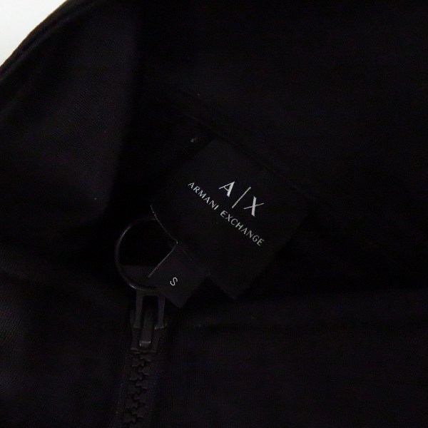 実際に弊社で買取させて頂いたARMANI EXCHANGE/アルマーニエクスチェンジ ジャージ セットアップ ブラック/Sの画像 2枚目