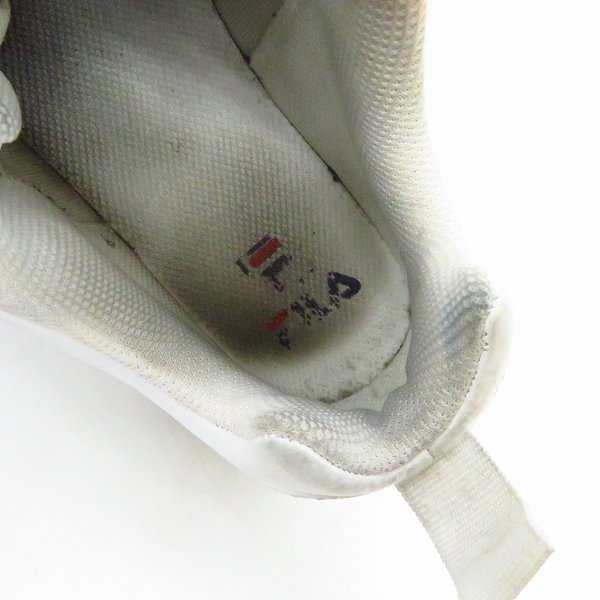 実際に弊社で買取させて頂いたFILA/フィラ DISTRACER ダットスニーカー F05390125/25.5の画像 4枚目