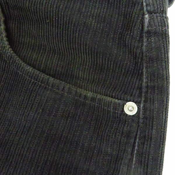 実際に弊社で買取させて頂いたARMANI JEANS/アルマーニジーンズ イタリア製 ロゴプレートコーデュロイパンツ 32の画像 6枚目