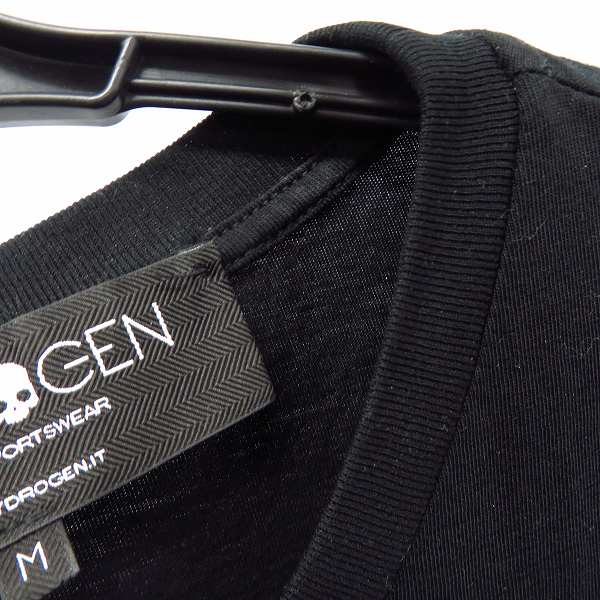 実際に弊社で買取させて頂いた【JP付き】HYDROGEN/ハイドロゲン スカルスタッズ 長袖 Tシャツ/Mの画像 7枚目