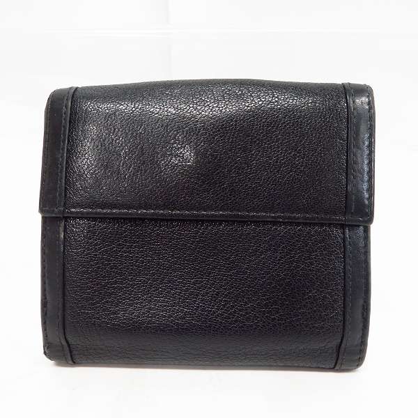 実際に弊社で買取させて頂いたBVLGARI/ブルガリ ロゴマーク 二つ折り レザー財布 