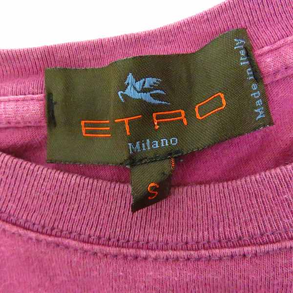 実際に弊社で買取させて頂いたETRO/エトロ プリント ロングスリーブ 長袖 Tシャツ/カットソー Sの画像 2枚目