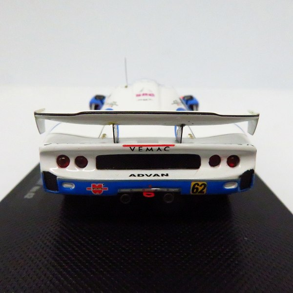 実際に弊社で買取させて頂いたEBBRO/エブロ 1/43スケール WILLCOM ADVAN VEMAC408R Super  GT07 No.62/ミニカーの画像 4枚目