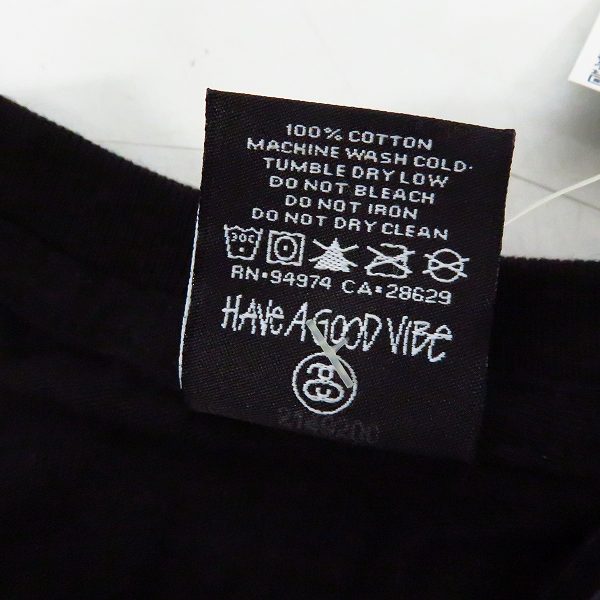 実際に弊社で買取させて頂いた【未使用】STUSSY×FRAGMENT DESIGN/ステューシー×フラグメントデザイン プリントTシャツ/Mの画像 3枚目