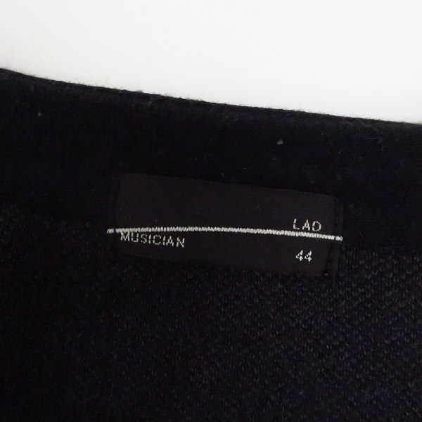 実際に弊社で買取させて頂いたLAD MUSICIAN/ラッドミュージシャン 18AW 総柄コットンカーディガン/2218-002/44の画像 2枚目