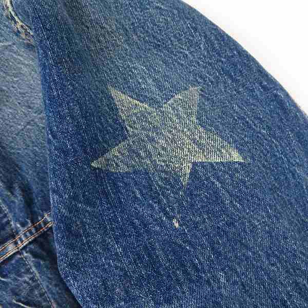 実際に弊社で買取させて頂いたSUGAR CANE/シュガーケーン LOT901 デニムジャケット/Gジャン SC11901H/42の画像 5枚目