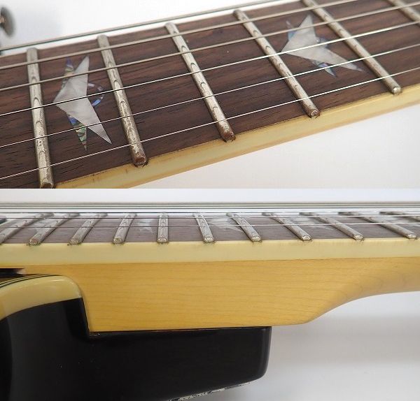 実際に弊社で買取させて頂いた★SCHECTER/シェクター OMEN EXTREM/オーメン・エクストリーム AD-OM-FR-EXT/STBK ソフトケース付の画像 3枚目